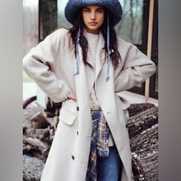 NWT Free People Adore You wool Jacket - Picture 3 of 12